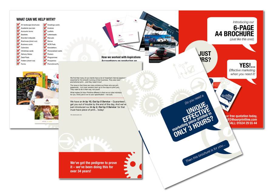 More examples of the brochures that we can print